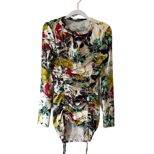 Revamped Floral Long Sleeve Dress